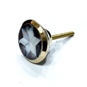 Cabinet Knob Brass 37mm #8747 (Set of 6 Pcs)