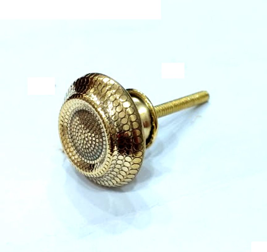 Cabinet Knob Brass 37mm #8750 (Set of 6 Pcs)
