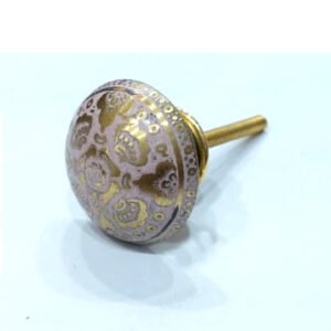 Brass Cabinet Knob 37mm #8755 (Set of 6 Pcs)