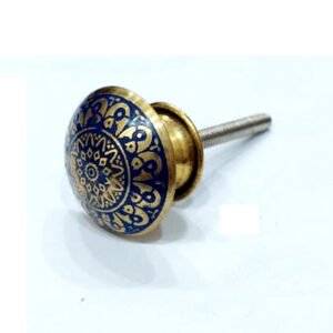 Brass Cabinet Knob 30mm #8756 (Set of 6 Pcs)