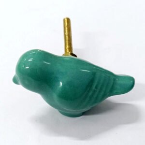 Ceramic Cabinet knob Bird 55mm #8799 (Set of 6 Pcs)