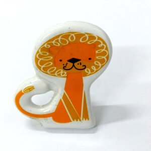 Ceramic Cabinet knob Lion 50mm #8806 (Set of 6 Pcs)