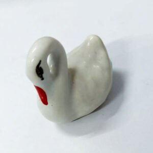 Ceramic Miniature Swan Table decor 50mm #8811 (Set of 6 Pcs)