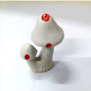 Ceramic Miniature Mashroom Table decor 55mm #8815 (Set of 6 Pcs)