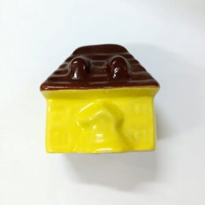 Ceramic Miniature Hut Table decor 42mm #8817 (Set of 6 Pcs)