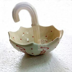 Ceramic Serving Bowl umbrella 160mm #8820