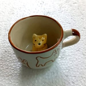 Ceramic  Catty Tea Cup 130mm #8824