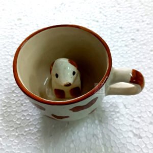 Ceramic Dogy Tea Cup 130mm #8825