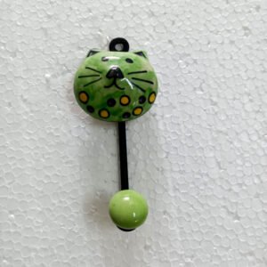 Ceramic Coat Hook Cat 130mm #8829
