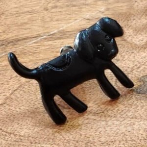 Iron Cabinet knob Dog 55mm # 8866 (Set of 6 Pcs)