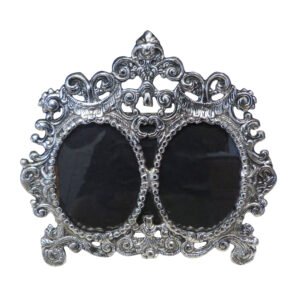 Handicrafts Paradise Double Picture Victorian Style Aluminium Metal Photo Frame  #8917