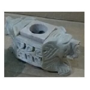 Black & Coloured Marble Stone Sangemamar Handmade Candle Holder & Incense Holder Soapstone Free Incense Sticks Inside Puja Essentials Gifting Mandir used for both candles and incense sticks Perfect for Home, office and Gifts 68mm #8936