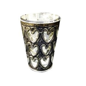 Mercury Glass Votive or Tealight Candle Holder #8979