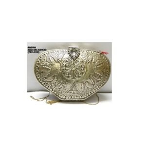 Metal Brass Women's Beautiful Handbag Party Bridal Clutch Purse Trend Overseas Girls/Women Handle Clutch Brass metal bag Ethnic Clutch 213mm #8989