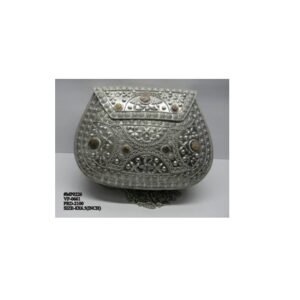 Metal Brass Women's Beautiful Handbag Party Bridal Clutch Purse Trend Overseas Girls/Women Handle Clutch Brass metal bag Ethnic Clutch 200mm #8992