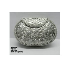 Metal Brass Women's Beautiful Handbag Party Bridal Clutch Purse Trend Overseas Girls/Women Handle Clutch Brass metal bag Ethnic Clutch 175mm #8993