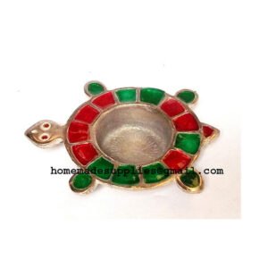 Silver Diya -Tortoise Design #9011