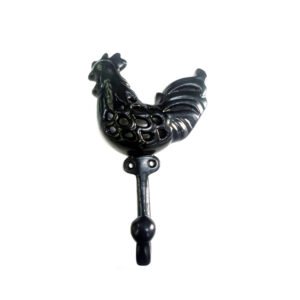 Cast Iron Coat Hook - Rooster 155mm #9203