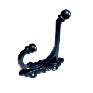 Hat & Coat Hook Double 125mm #9210