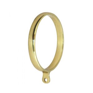 Brass Curtain Ring Polish Brass 51mm Dia #9256
