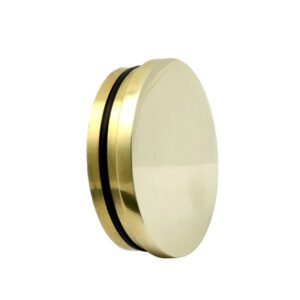 Brass Flat End Caps Polish Brass Finish 51mm #9266