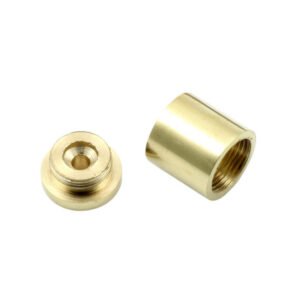 Brass Concealed Socket Bracket Polish Brass Finish 13mm #9269