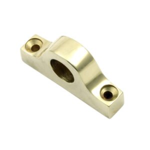 Brass Surface Rod Bracket Polish Brass Finish 13mm #9270