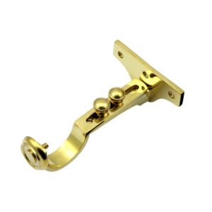 Brass Adjustable Curtain Centre Bracket 51mm #9272