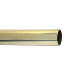Brass Tube Polish Brass Finish 51mm Dia #9276