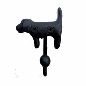 Iron Coat Hook Dog 75mm #9304