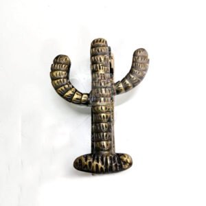 Cast Iron Cactus Shape Iron Door Knockers 120mm #9323