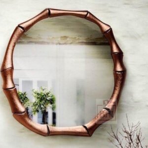 Mirror Frame Metal Bamboo Style Classic Custom Mirrors Designs #9227
