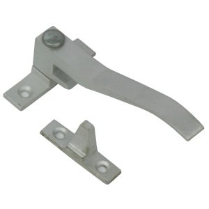 Window Sash Fastener Aluminum Satin Anodized #5035