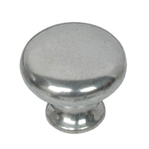 Cabinet Knob Victorian style Aluminum PAA Round  32mm #AD6552