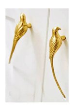 Brass Door Pull Handle-Parrot #6403