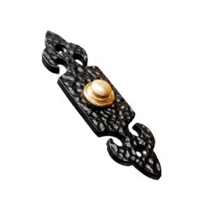 Cast Iron Bell Push Button FDL Rough 115mm #2536