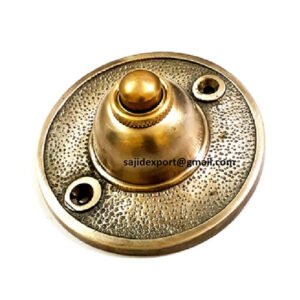 Brass Door Bell Push Button UFO Dome Style 70mm #1030