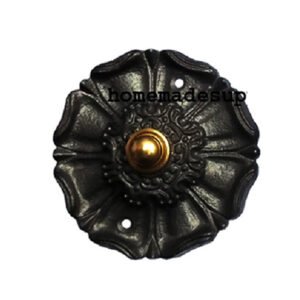 Cast Iron Bell Push Button 85mm #1021