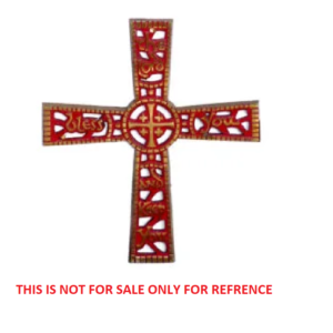 The Lord Bless You and Keep You Brass Antique JESUS CROSS" Christian Cross Christ  SIZE:238mm #2663