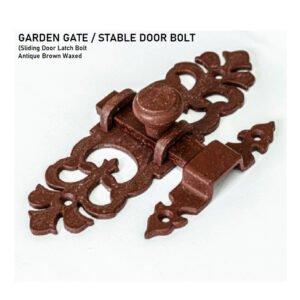 Cast Iron Slide Latch Door Bolt 165mm # 2290