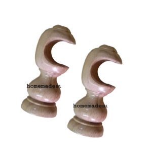 Curtain Support Brackets Wooden #2732