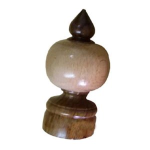 Curtain Finials Wooden #7675