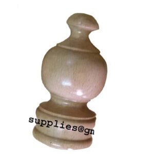 Curtain Finials Wooden #7673