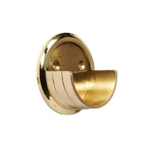 Brass Curtain Rod Holder #6384 Polish Brass