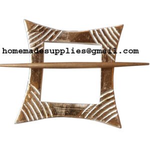 Curtain Tie-back Holder Ring with Stick full Wooden with different Color and Natural finishes #7693