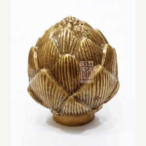 Brass Door Knob Artichoke Vintage Kitchen Dresser Drawer Knobs Simple Cabinet Hardware for Cupboard Drawer Pulls 70mm #8374