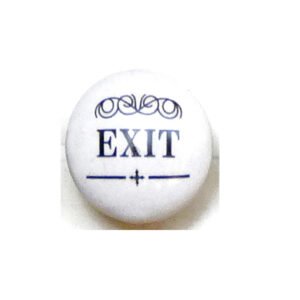 CERAMIC	DRAWER CABINET KNOB 37mm #2140 (Set of 6 Pcs)