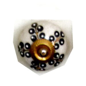 CERAMIC DRAWER CABINET KNOB 37mm #2179 (Set of 6 Pcs)