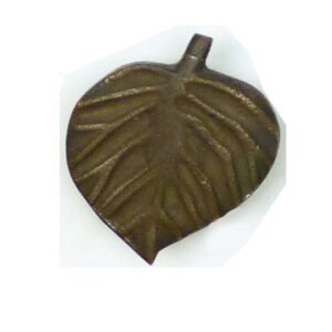 CAST IRON LEAF CABINET KNOB 30mm #2038 (Set of 6 Pcs)