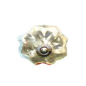 GLASS CRYSTAL CABINET KNOB 43mm #2443 (Set of 6 Pcs)